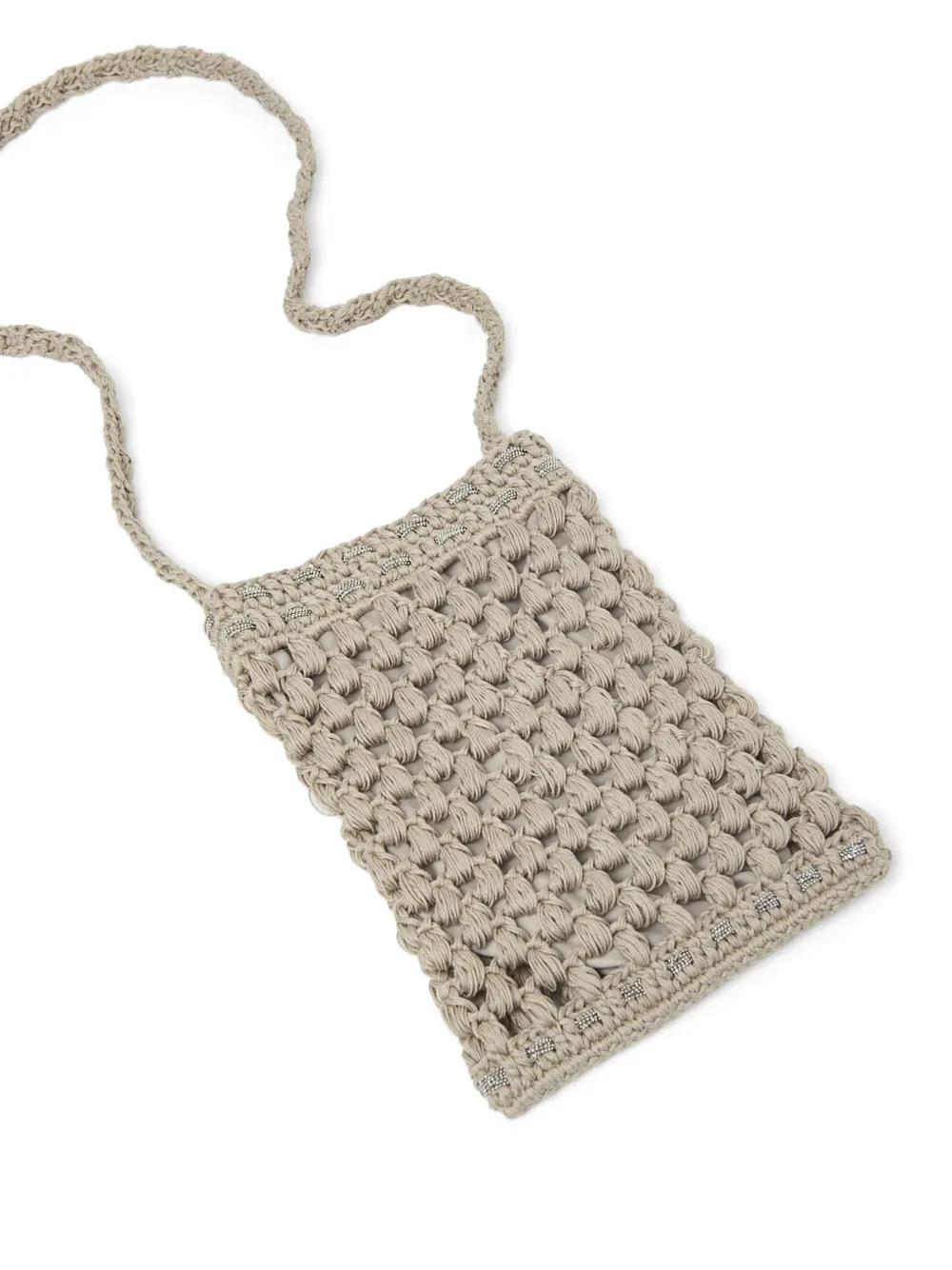  Peserico Mini Woveshoulder Bag - Neutrals 