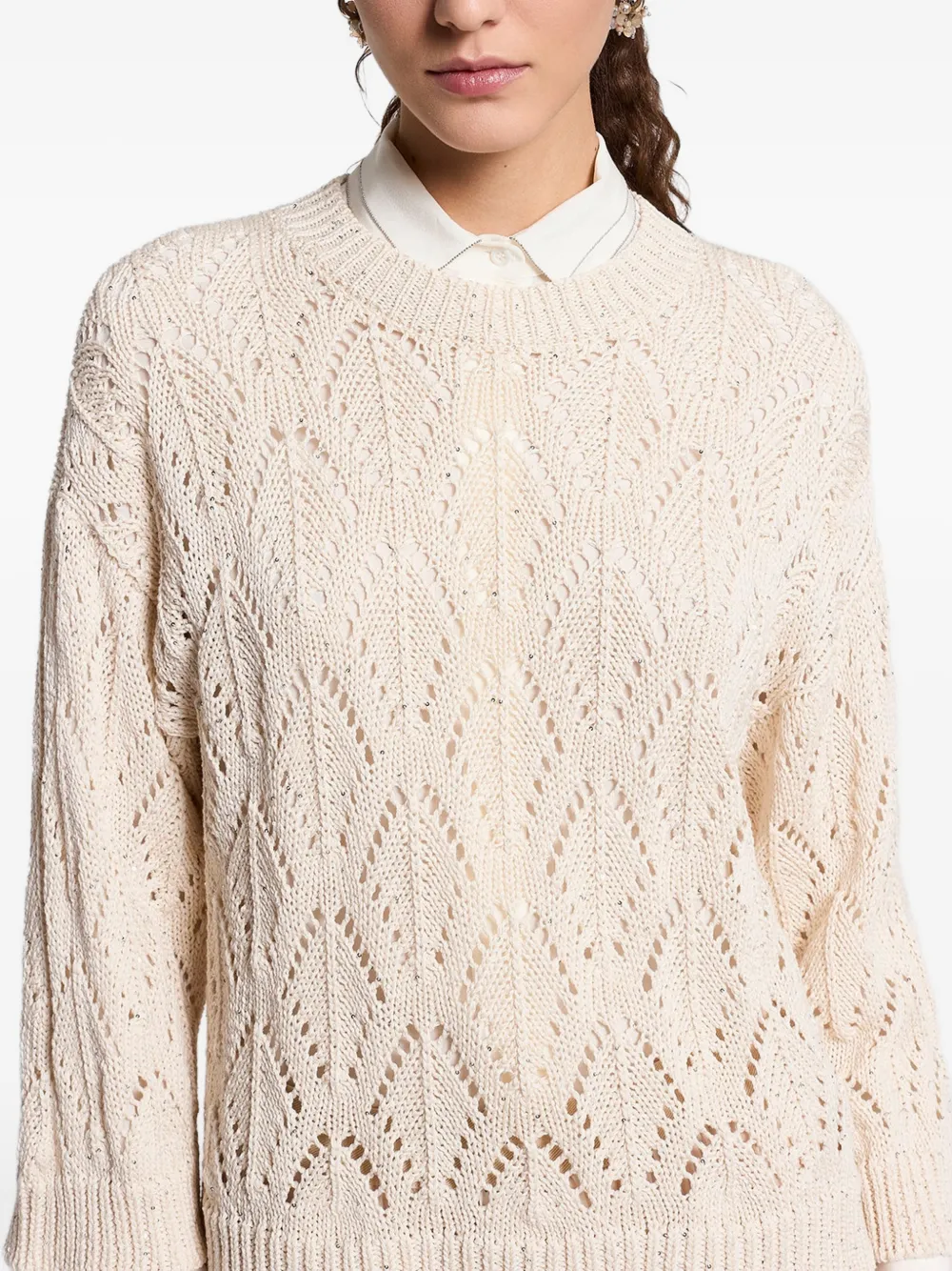Openwork Sweater
