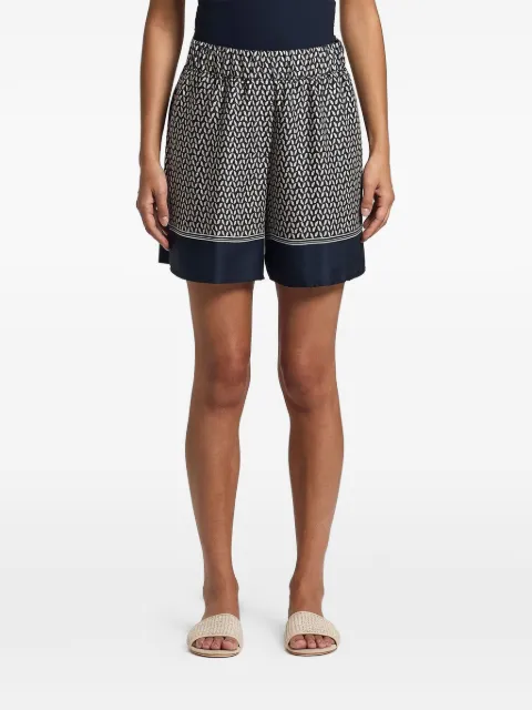 Peserico geometric-print shorts