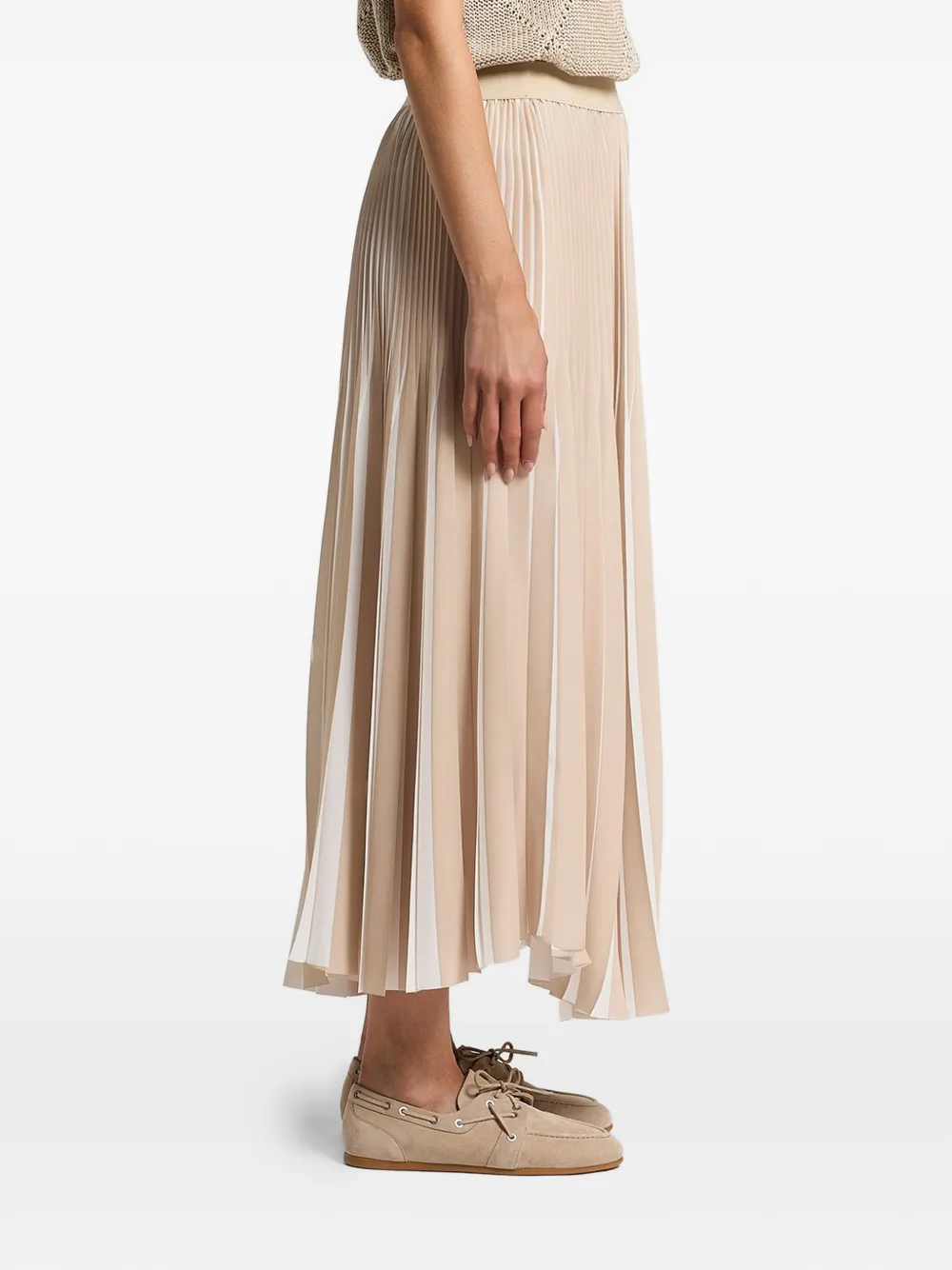 Peserico pleated skirt - Toni neutri
