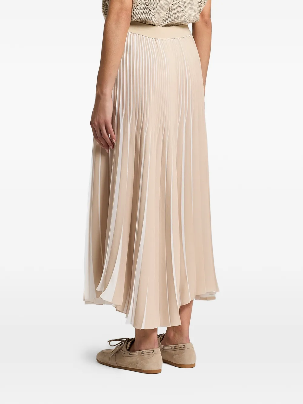 Peserico Plooirok Beige