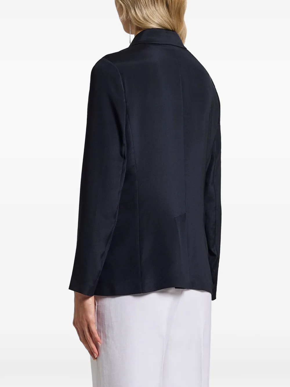  Peserico Double-breasted Jacket - Blue 