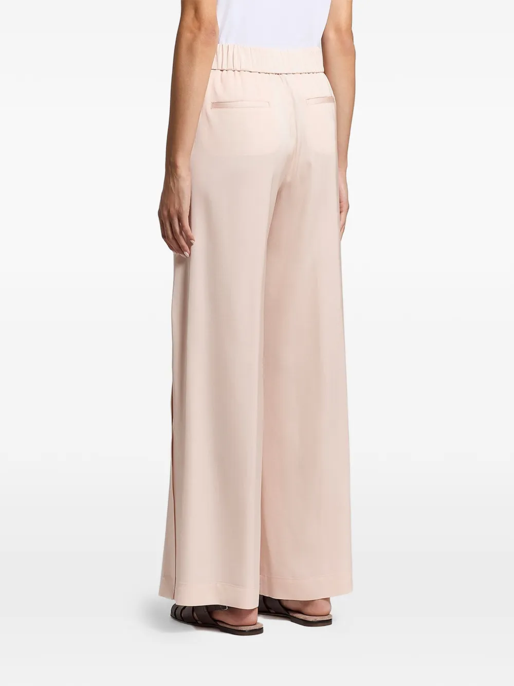  Peserico Elasticated Side-slit Trousers - Neutrals 
