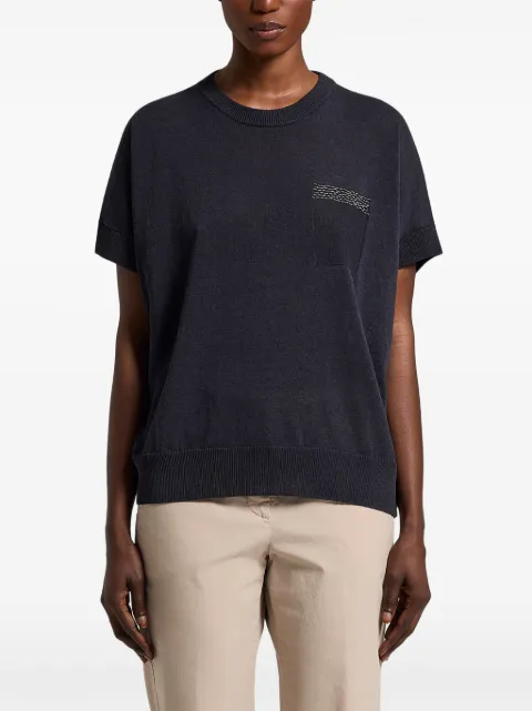 Peserico prendas tejidas con bolsillo