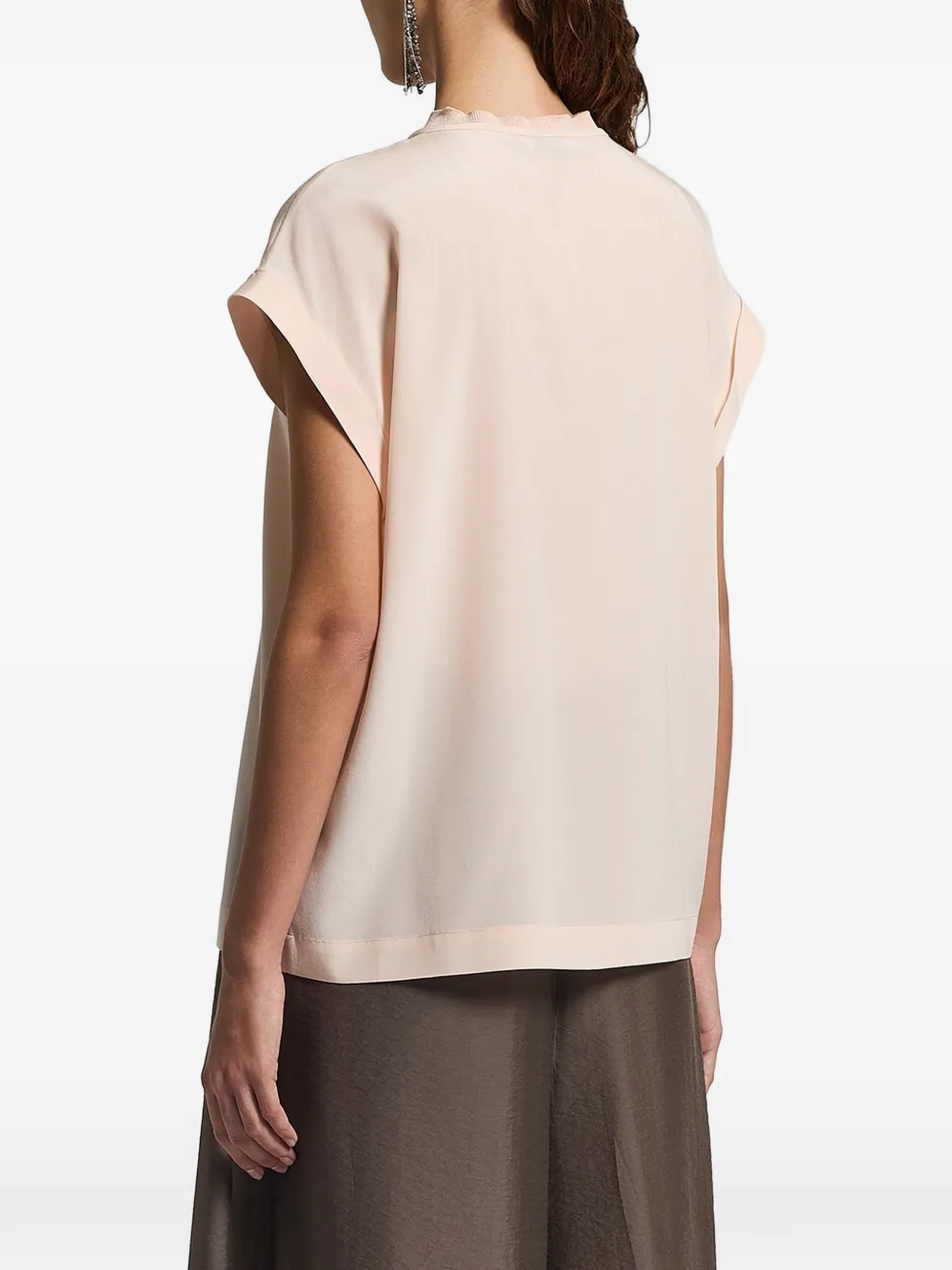 Peserico Top met ronde hals Roze