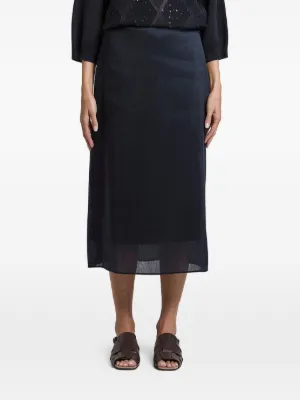 Pleats Please Issey Miyake Pause プリーツスカート | ブラック