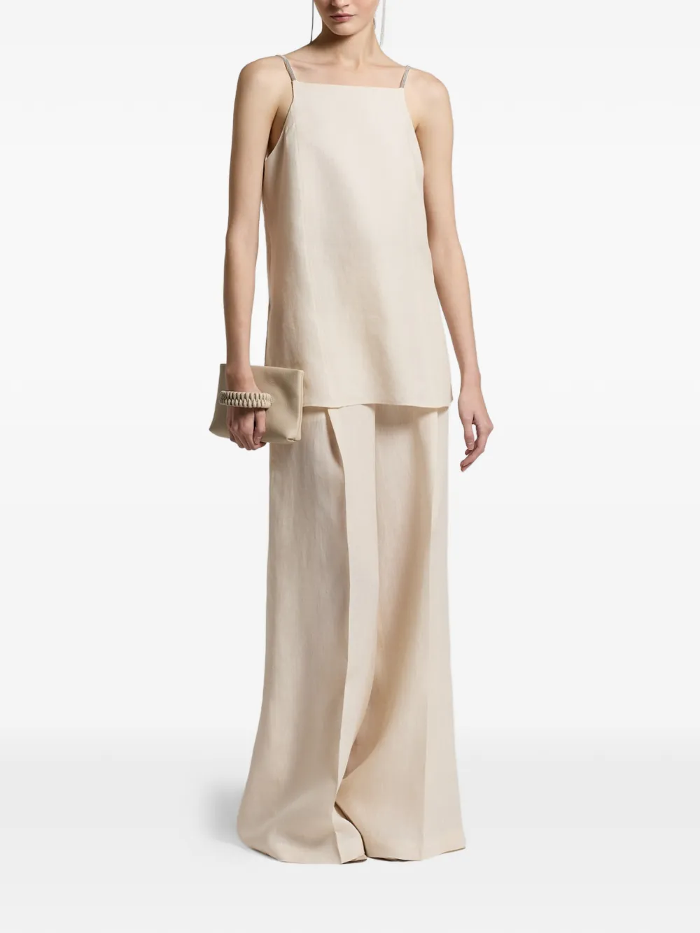  Peserico Sleeveless Top - Neutrals 