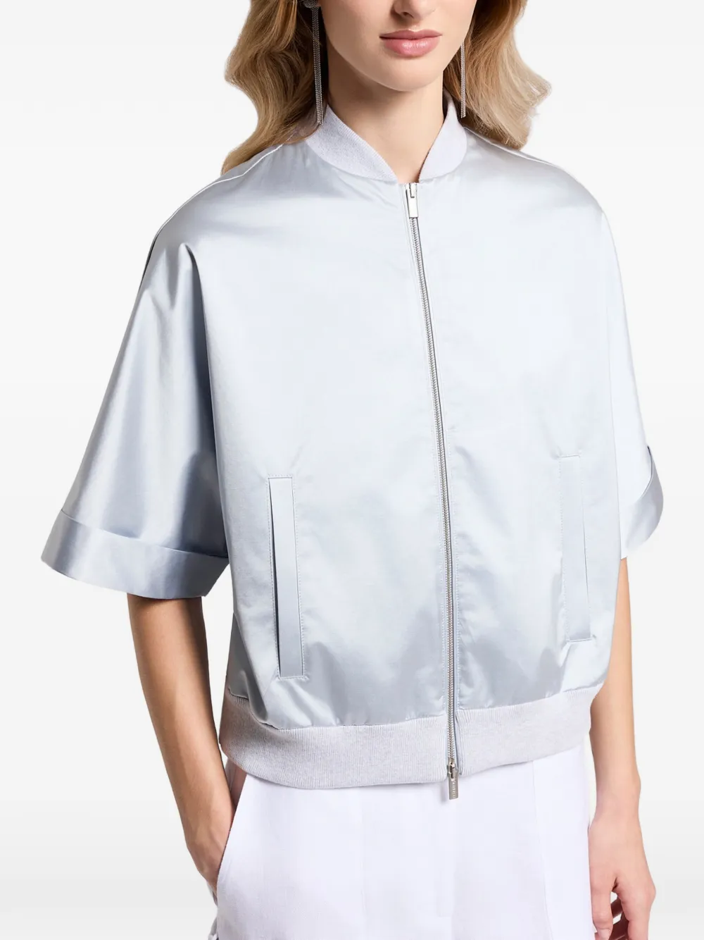  Peserico Zip Jacket - Blue 