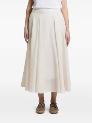 Jil Sander アシンメトリー スカート | ニュートラル | FARFETCH JP