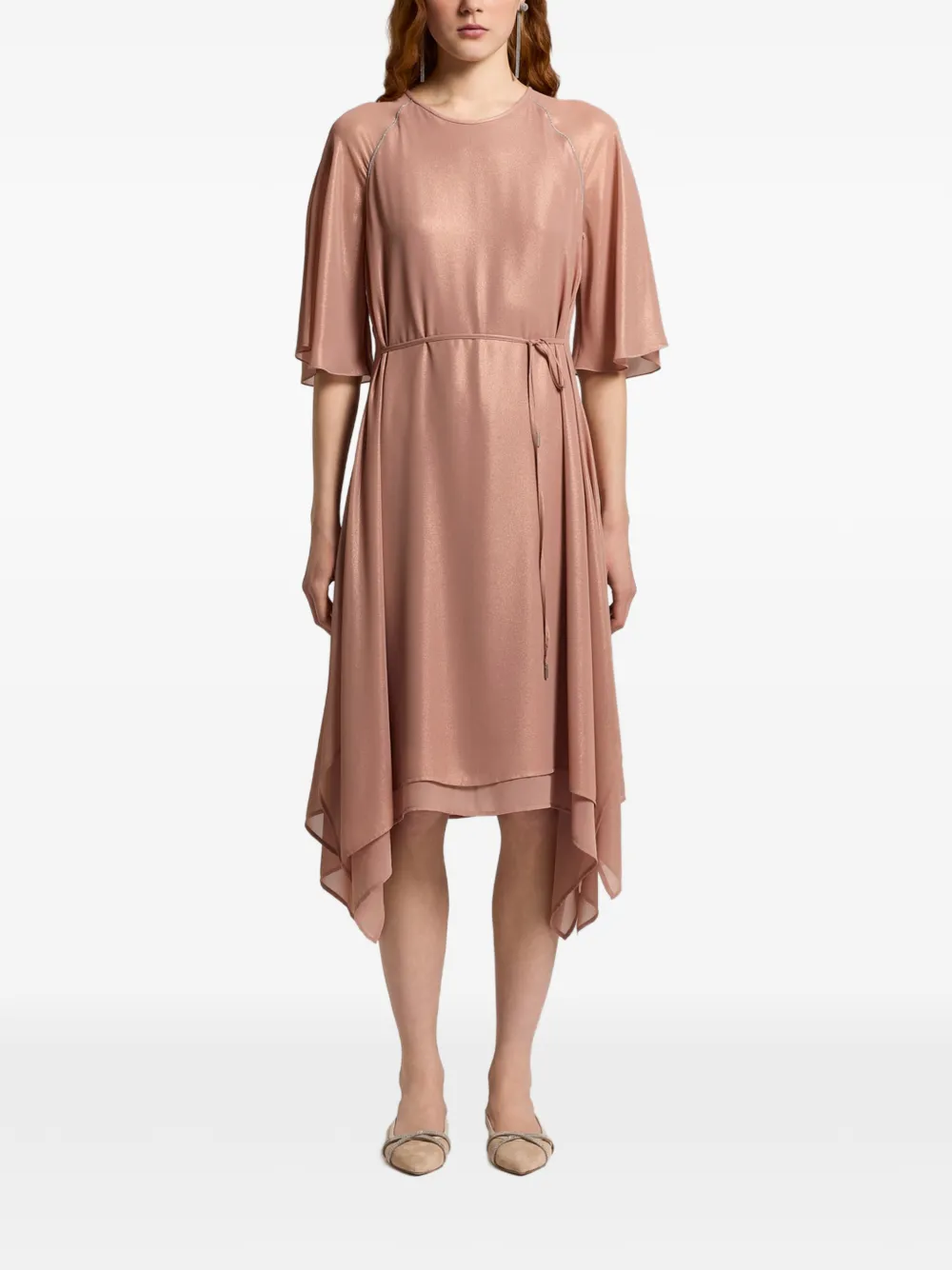 Peserico Abito midi - Rosa