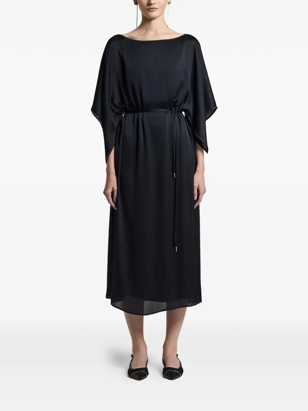 Peserico Aurea midi dress - Blu