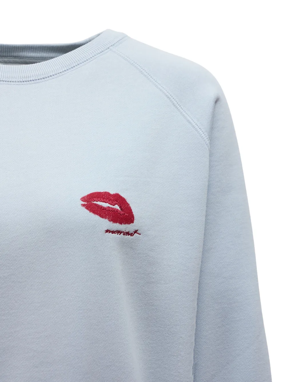  Marant étoile Embroidered Sweatshirt - Blue 