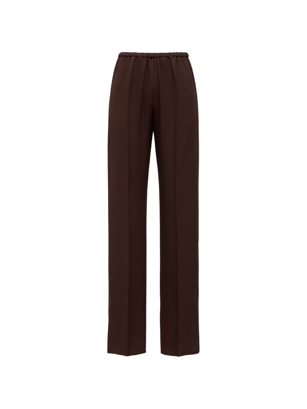 Forte Forte elasticated side-slit trousers - Marrone