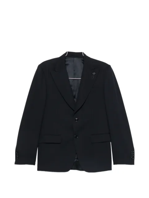 Lardini peak-lapel blazer