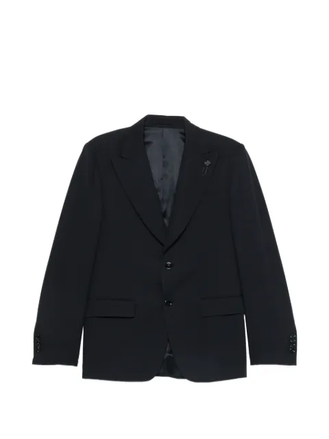 Lardini blazer à revers pointus