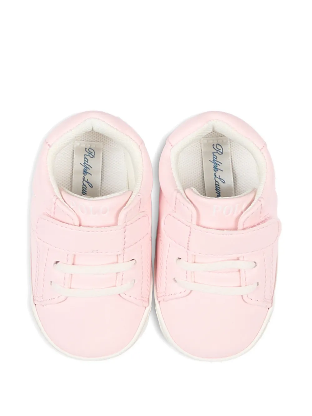 POLO RALPH LAUREN KIDS Sneakers met logodetail Roze