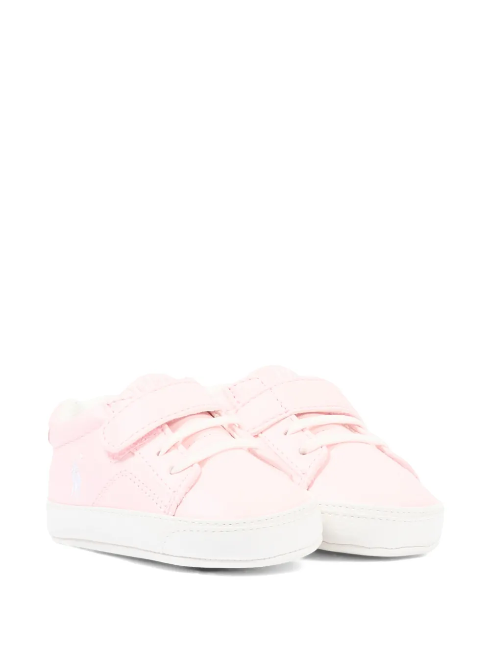 POLO RALPH LAUREN KIDS logo-detail sneakers - Rosa
