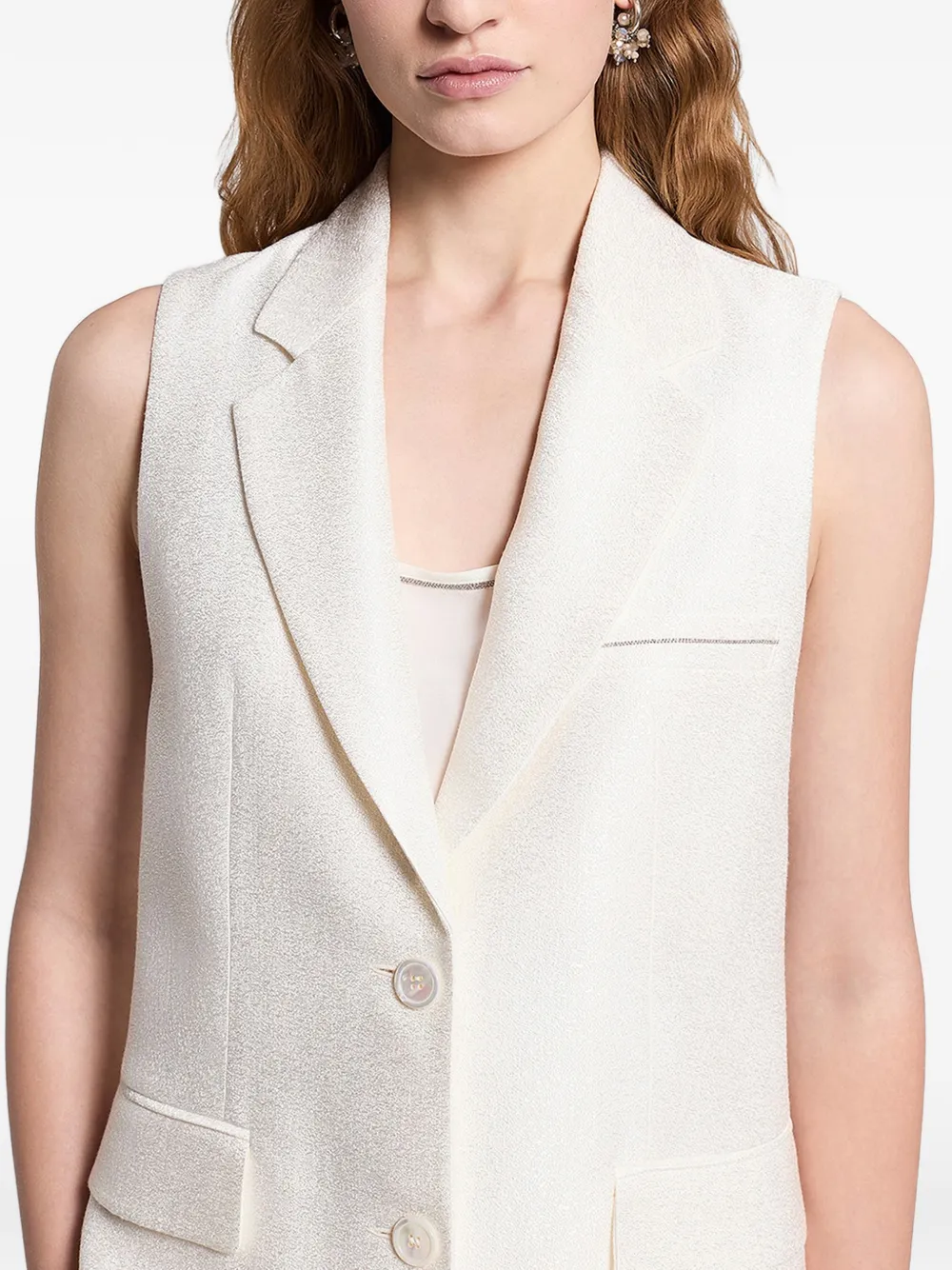 Buttoned Vest