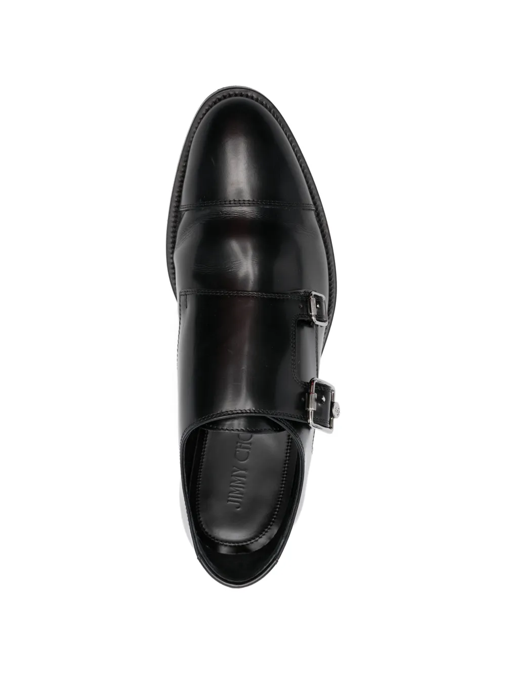 Jimmy Choo Pre-Owned Finnion gespschoenen Zwart