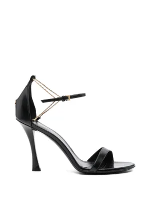 Givenchy Pre-Owned 4G Liquid サンダル | ブラック | FARFETCH JP