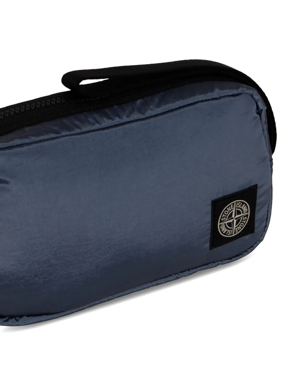  Stone Island Logo-patch Wash Bag - Blue 