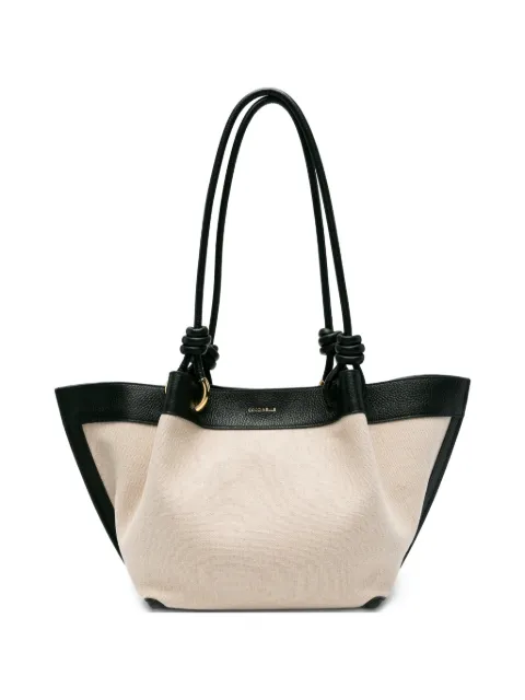 Coccinelle tote med knudehåndtag