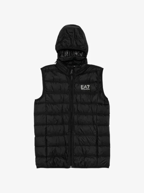 Emporio Armani Kids Giacca trapuntata con cappuccio