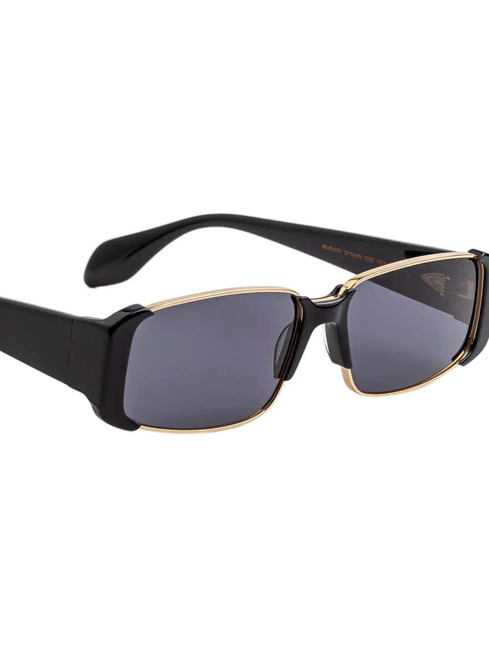 Gigi Studios Viana Rectangle Frame Sunglasses - Black 