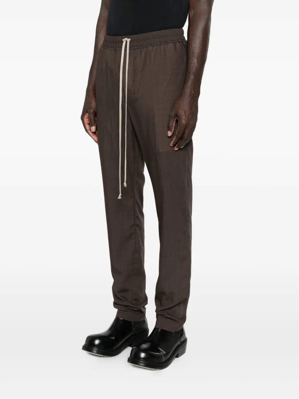Rick Owens Broek met trekkoord Bruin