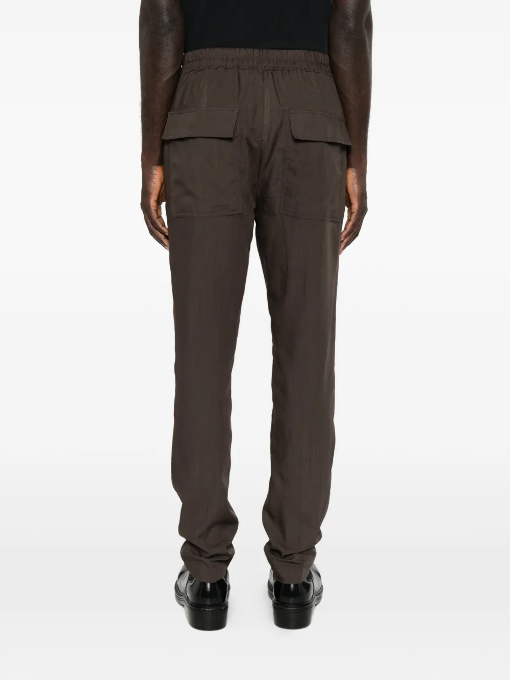 Rick Owens Broek met trekkoord Bruin