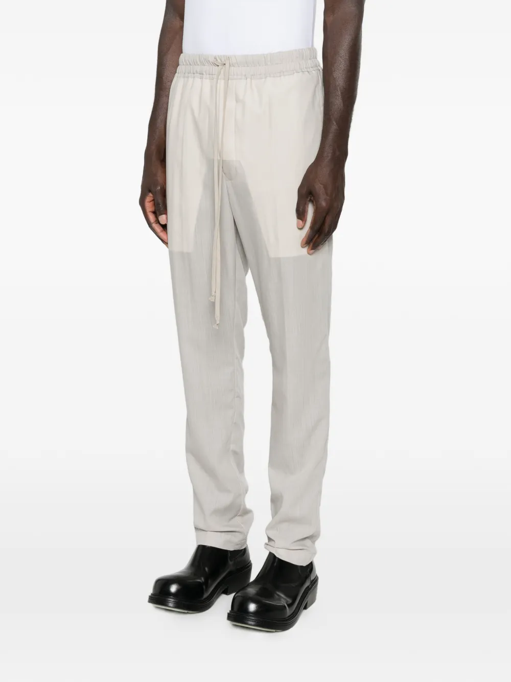 Rick Owens Broek met trekkoord Grijs