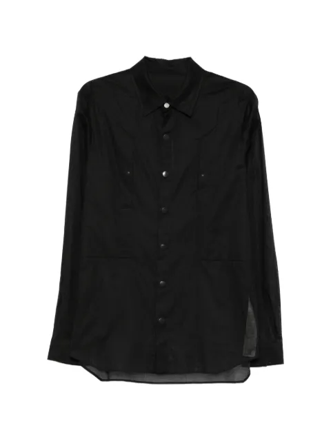 Rick Owens buttoned cotton shirt