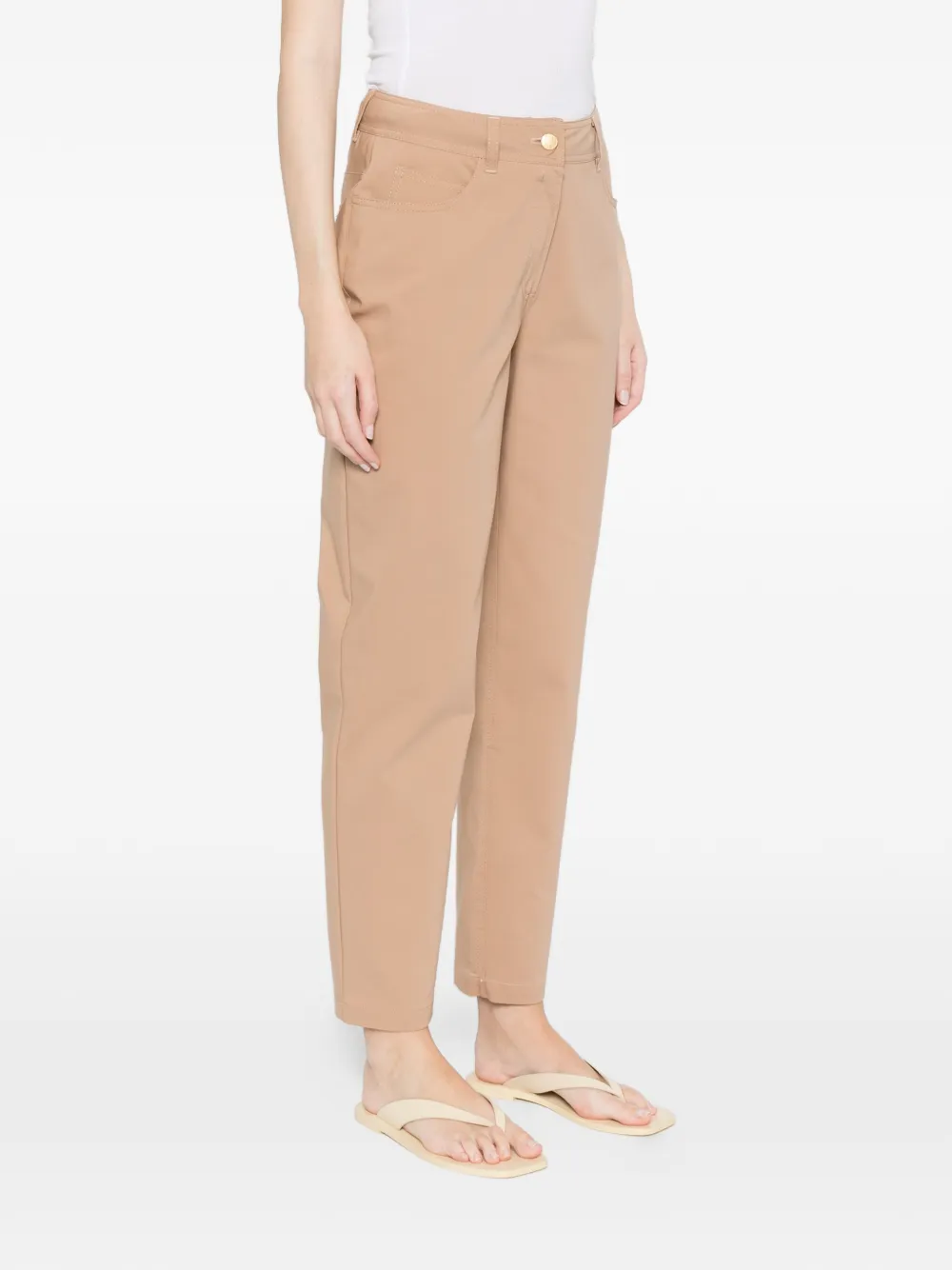  Clips Front-pocket Trousers - Neutrals 