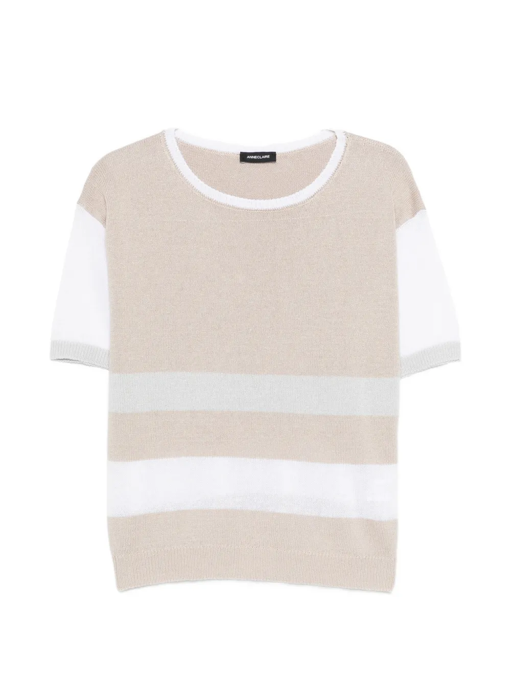 anne claire striped knitwear - Toni neutri