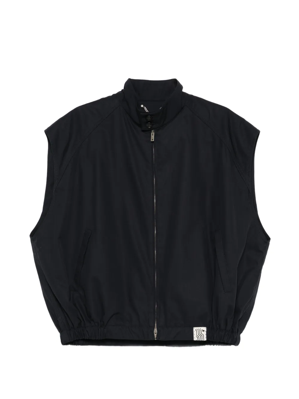 Golden Goose zip-up gilet - Blu