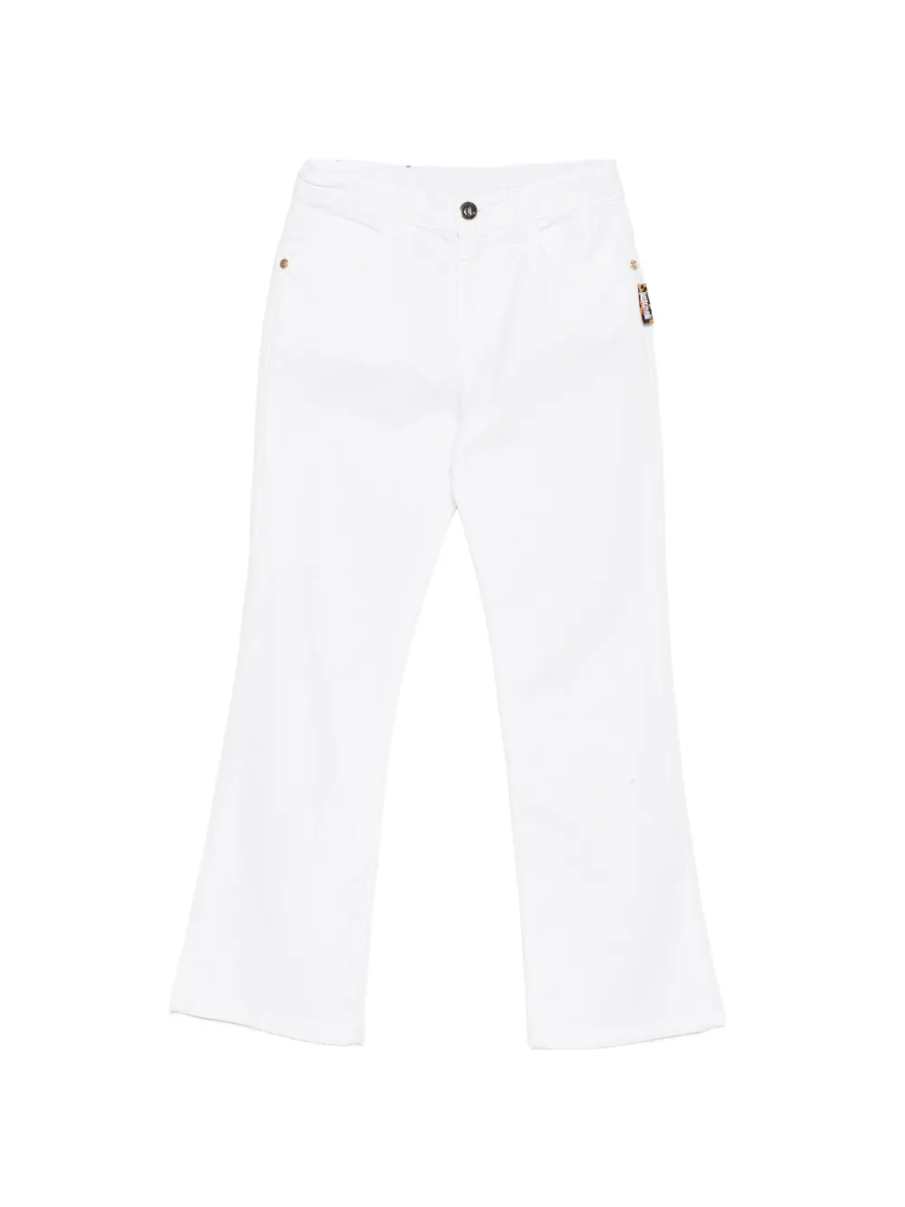 Roberto Cavalli Junior five-pocket jeans - Bianco