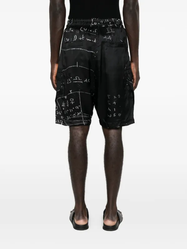 Rick Owens テーパード ショートパンツ | ブラック | FARFETCH JP