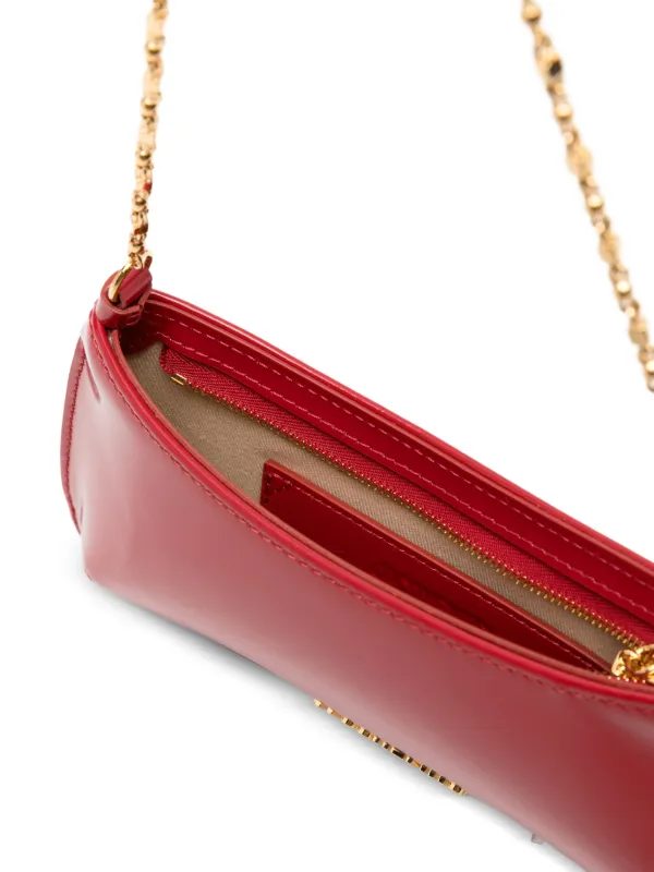 Jacquemus The Small Bisou Chaine ショルダーバッグ | レッド 