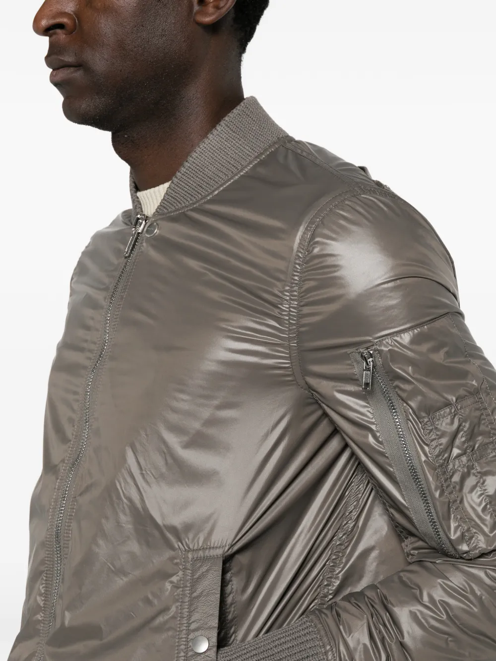 Rick Owens Jack met ritszakken Grijs