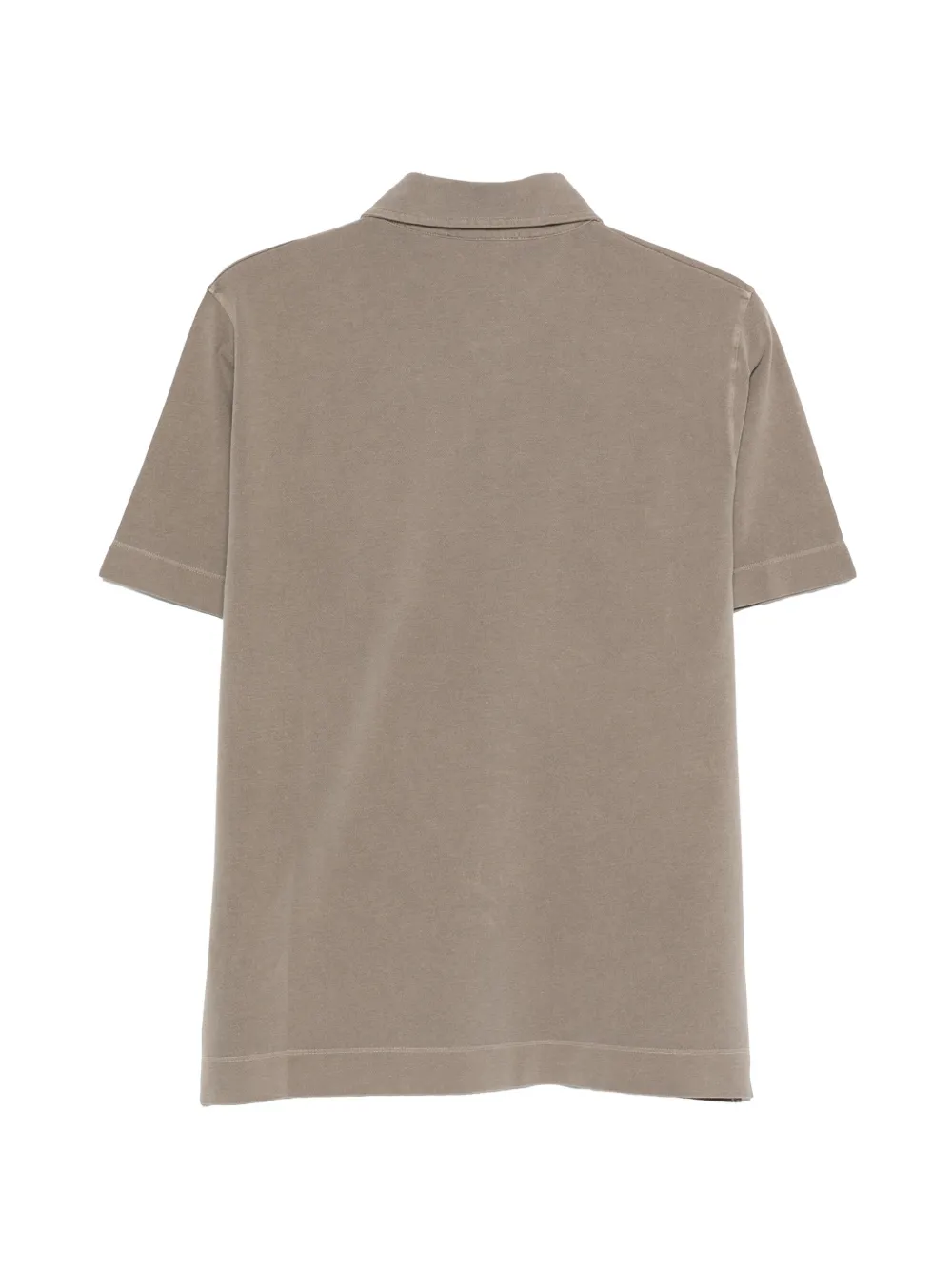 Daniele Fiesoli Poloshirt met knopen Bruin