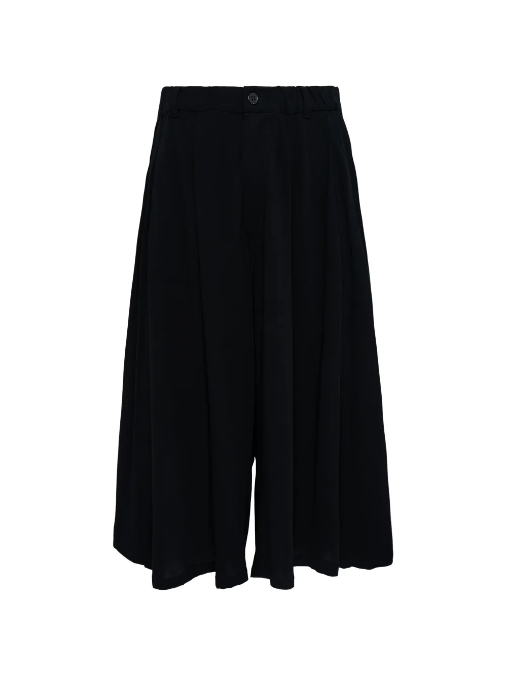 Yohji Yamamoto cotton trousers - Nero