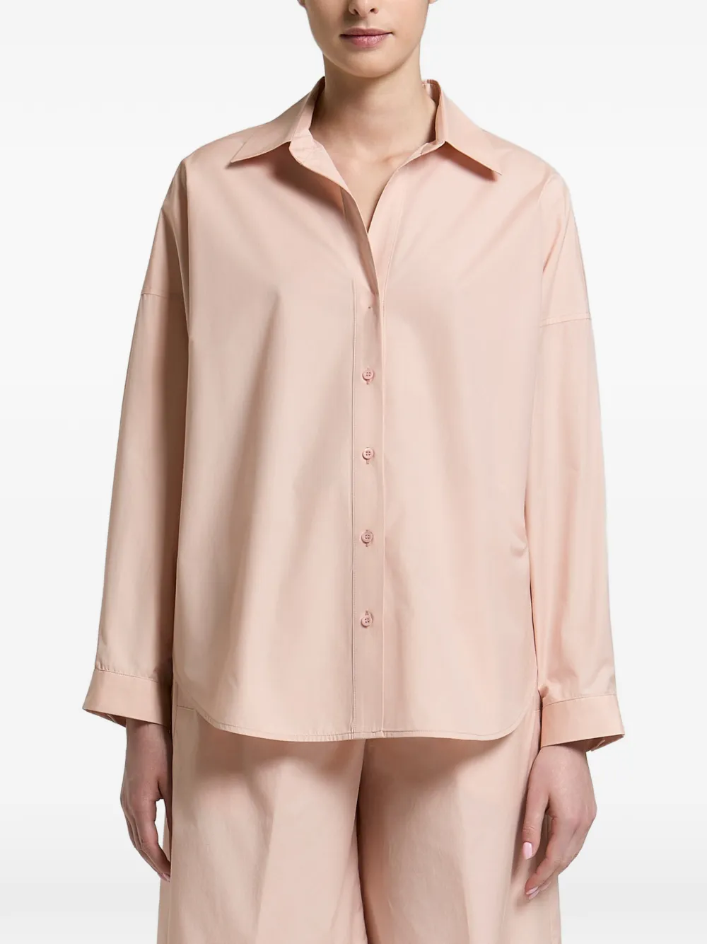 Peserico pleated-back shirt - Rosa