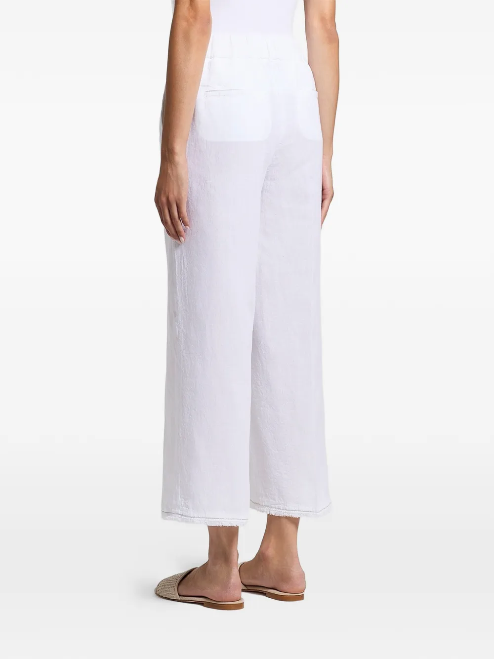 Frayed-Hem Trousers