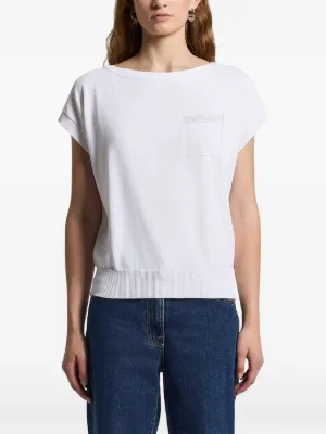 Fabiana Filippi ビジュー ブラウス | ブルー | FARFETCH JP