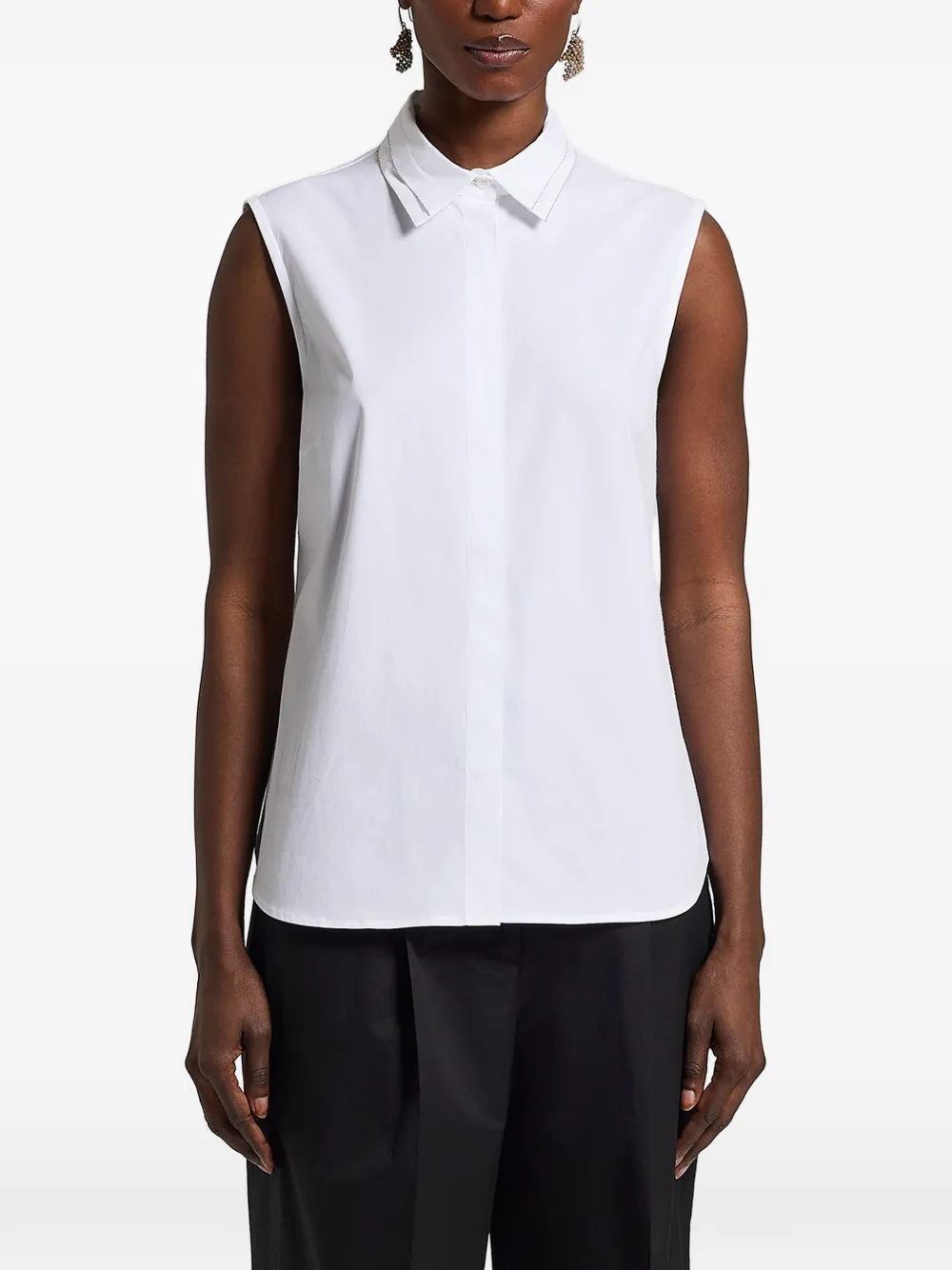 Peserico button shirt - Bianco