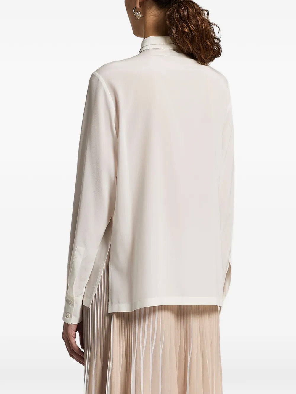 Peserico Shirt met lange mouwen Beige