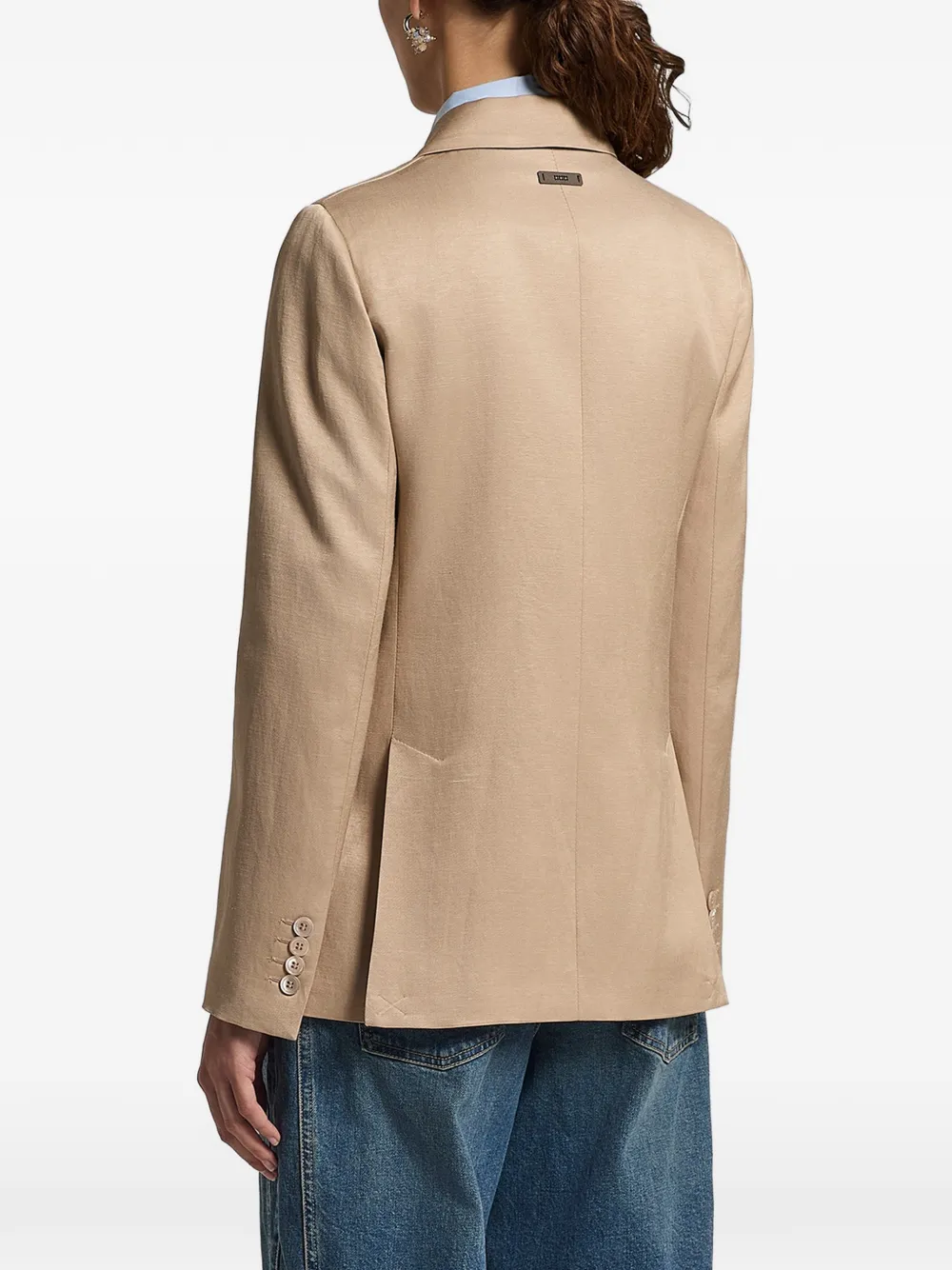 Peserico Twill blazer Beige