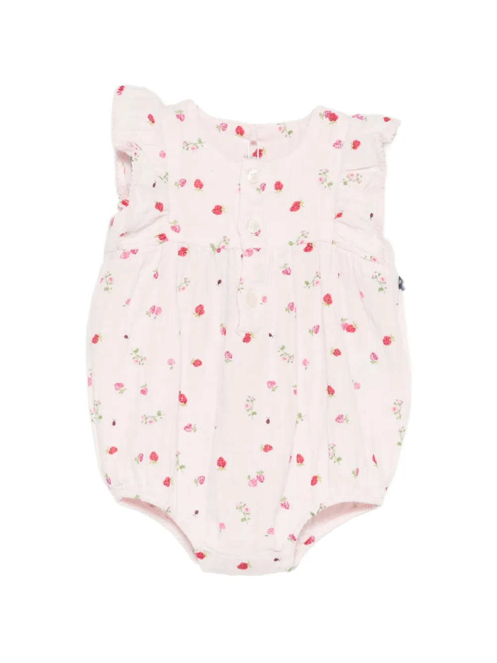 Petit Bateau floral-print shorties - Rosa