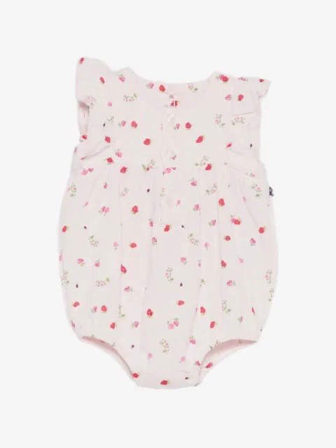 Petit Bateau barboteuse à fleurs