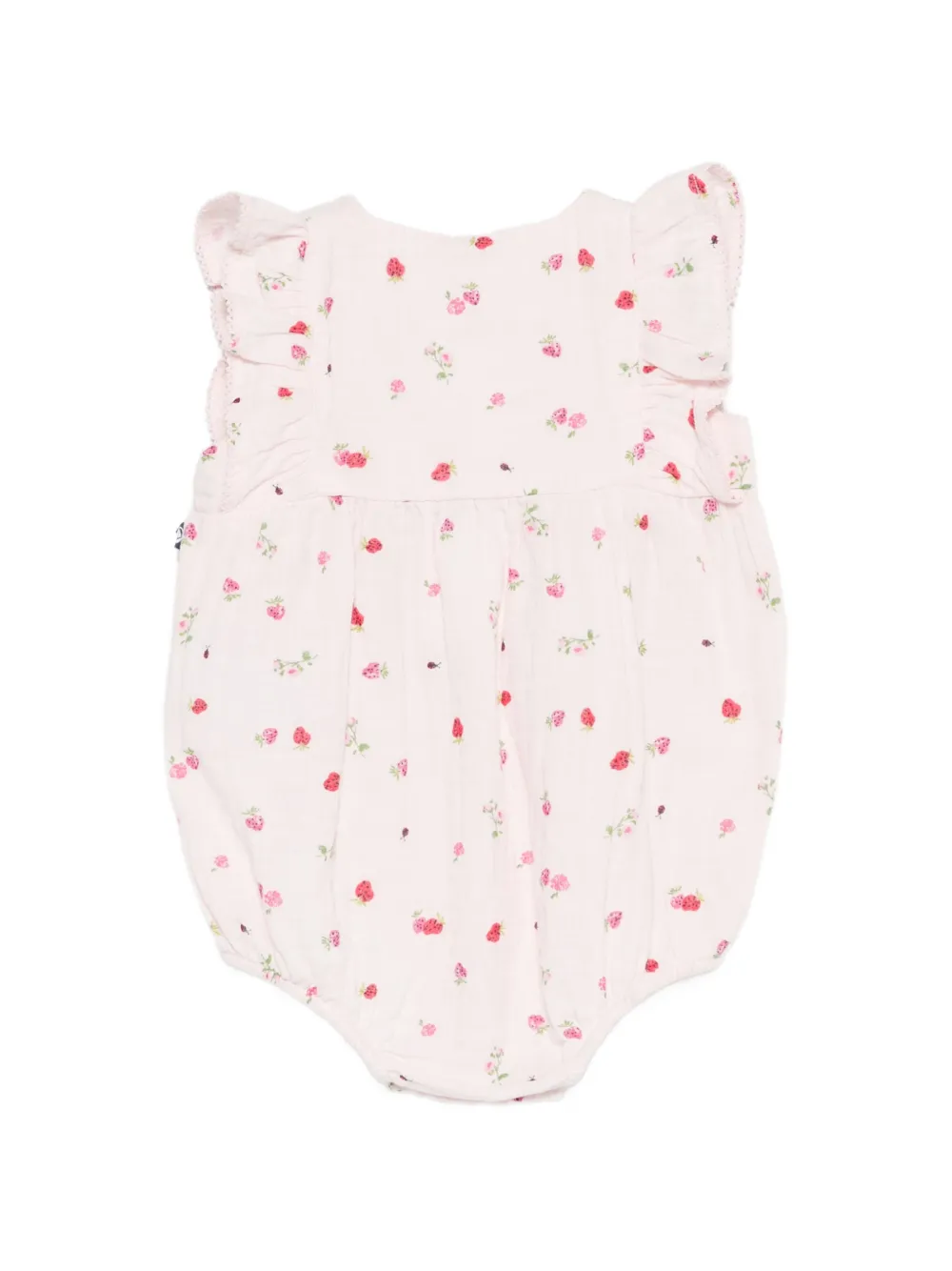  Petit Bateau Floral-print Shorties - Pink 